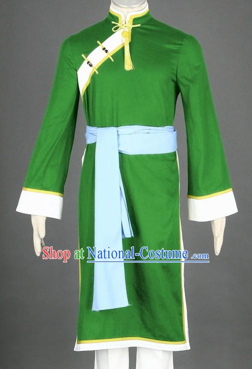 Chinese Kung Fu Master Costumes Complete Set