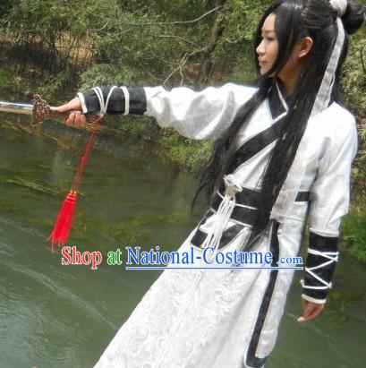 Ancient Chinese Swordsman Costume Complete Set