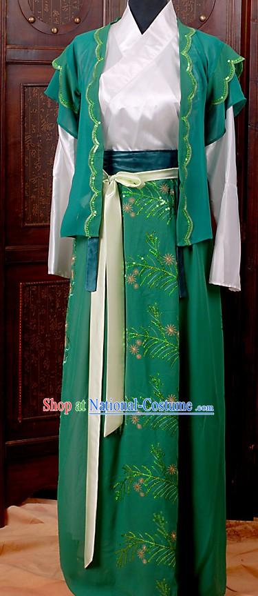 Ancient Chinese Swordsman Costume for Women