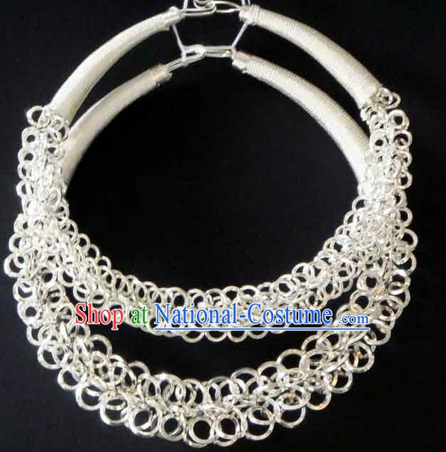 Chinese Classical Miao Silver Chaplets