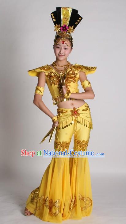 Qian Shou Guan Yin Thousand-Hand Bodhisattva Dance Costumes Complete Set