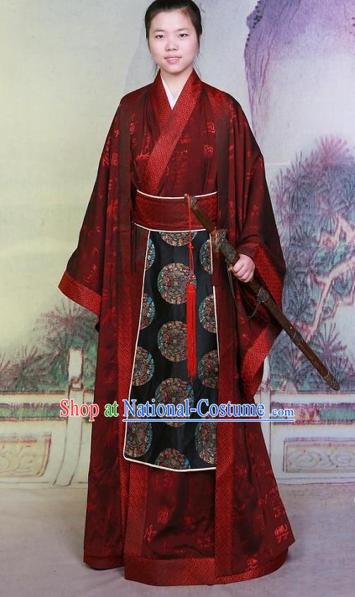 Tang Dynasty Wedding Hanfu Set for Bridegroom