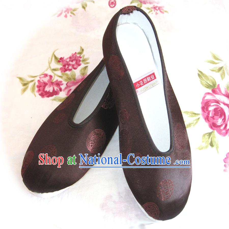 Chinese Classical Hand Made Hanfu Embroidery Shoes