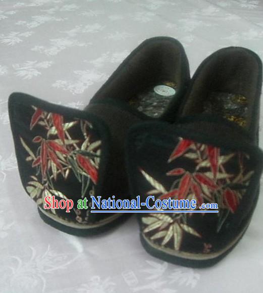 Chinese Hand Made Hanfu Embroidery Shoes