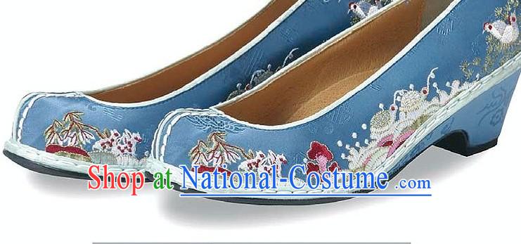 Korean Classical Embroidery Shoes for Women