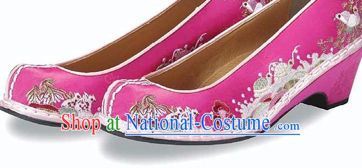 Korean Classical Embroidery Shoes for Women