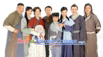 Wu Lin Wai Zhuan My Own Swordsman Drama Costumes 7 Sets