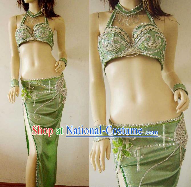 Traditional Belly Dance Costumes Complete Set for Women