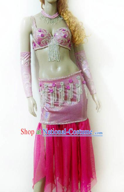 Top Pink Belly Dance Costumes for Women