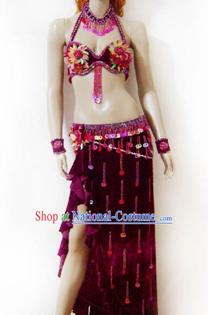 Top Belly Dance Costumes Complete Set for Women