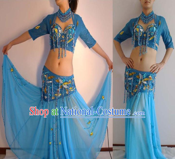 Top Made to Order Belly Dance Costume Complete Set for Women