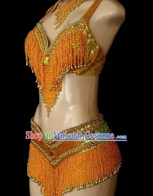 Top Made to Order Belly Dance Costume Complete Set for Women