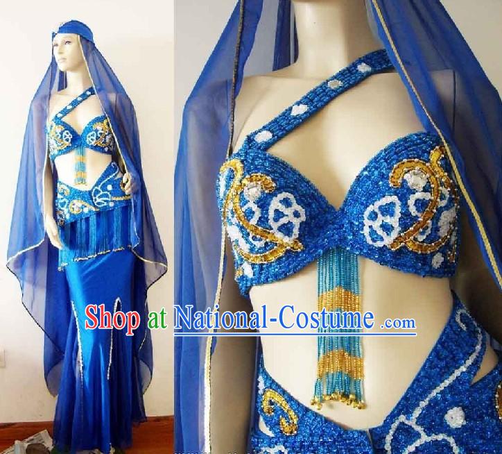 Top Competition Belly Dance Costumes Complete Set