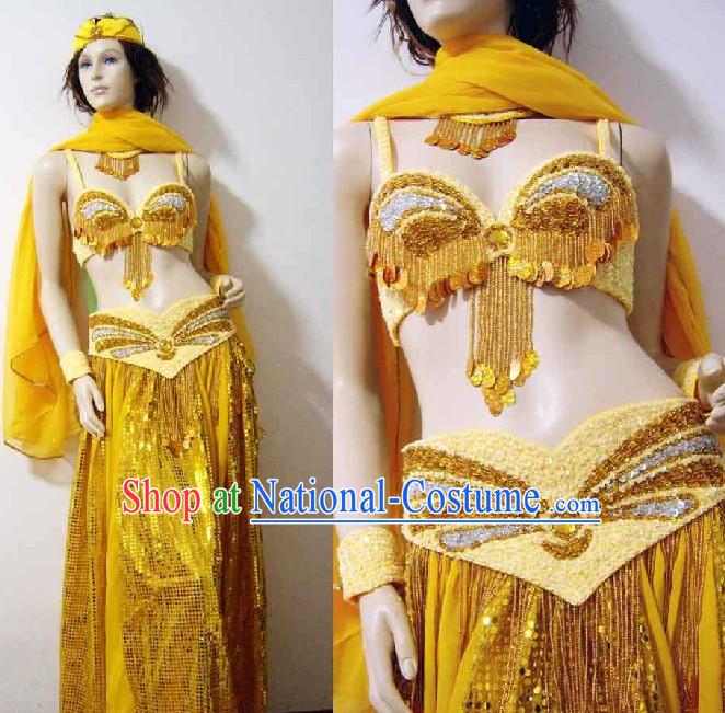 Ancient Belly Dance Costume Complete Set for Women