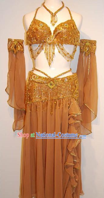 Indian Belly Dance Costumes Complete Set for Women