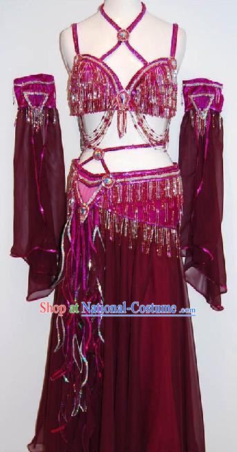 Indian Belly Dance Costumes Complete Set for Women