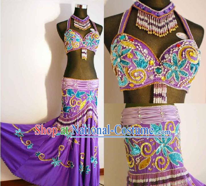 Top Belly Dance Costumes Complete Set for Women