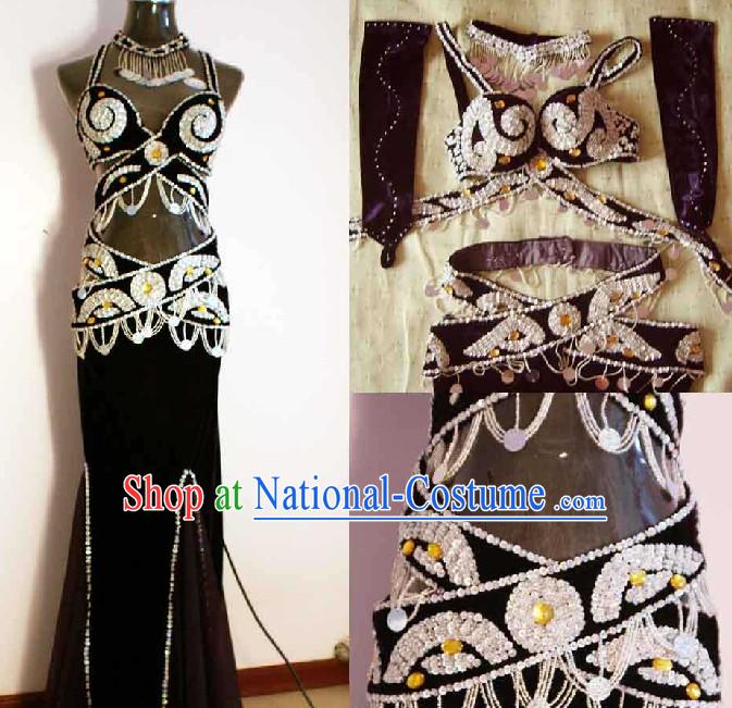 Top Belly Dance Costumes Complete Set for Women