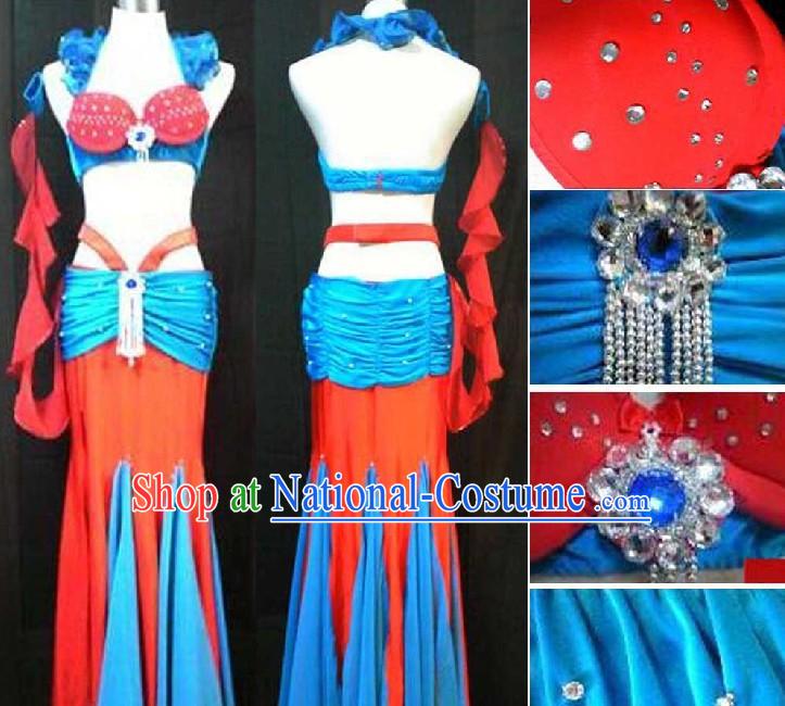 Top Belly Dance Costumes Complete Set for Women