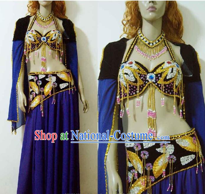 Stunning Belly Dance Costumes Complete Set