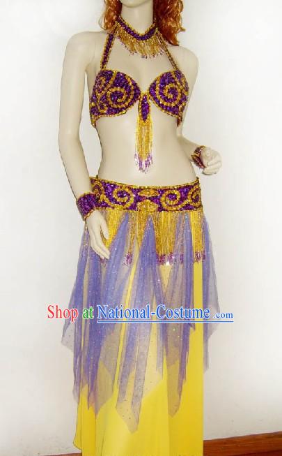 Top Handmade Belly Dance Costumes Complete Set