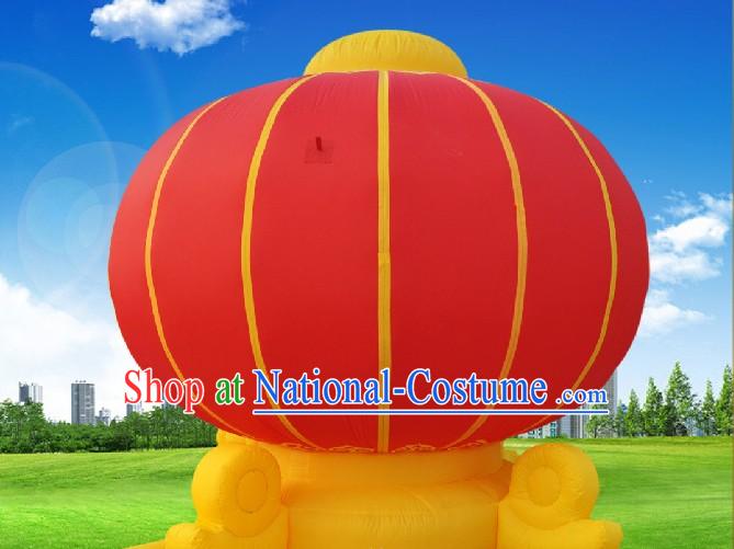 Large Chinese Red Inflatable Lanterns