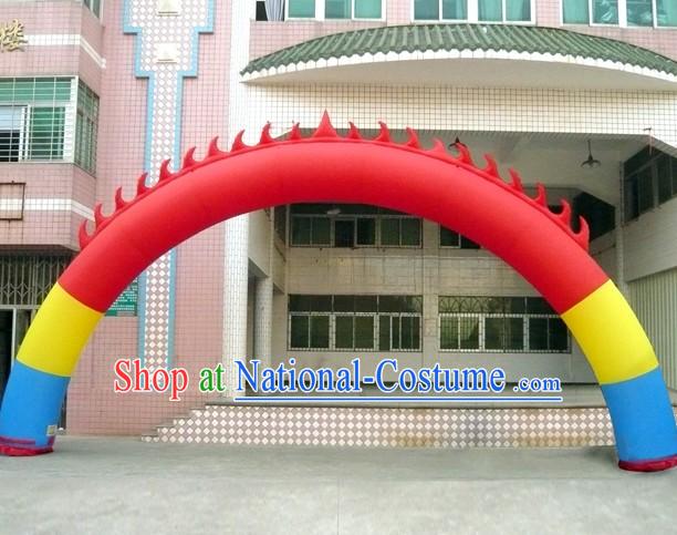 Large Chinese Inflatable Flame Arches