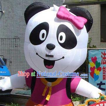 Chinese Walking Inflatable Mascot Panadas Costumes Complete Set