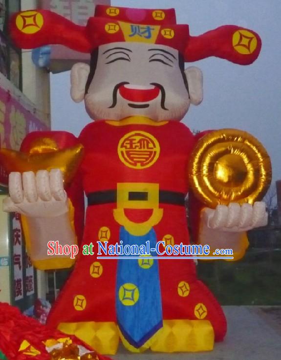 Traditional God of Wealth Inflatable