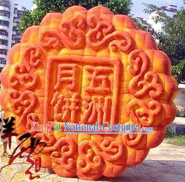 Traditional Large Chinese Inflatable Mooncakes