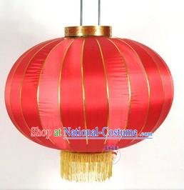 Traditional Chinese Wedding Red Silk Lantern