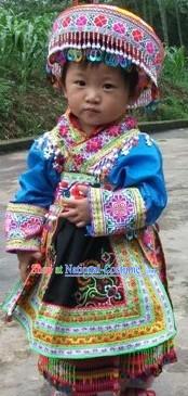 Chinese Miao Suit for Children