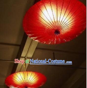 Chinese Hand Made Red Umbrella