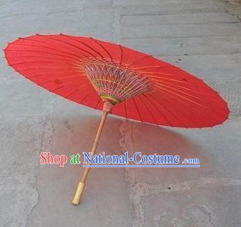 Chinese Hand Made Red Umbrella