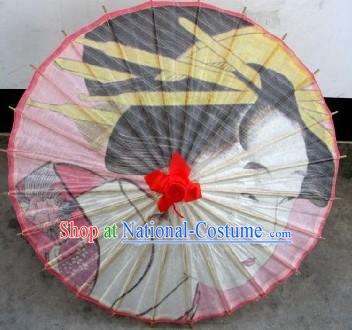 Traditional Japanese Painted Umbrellas