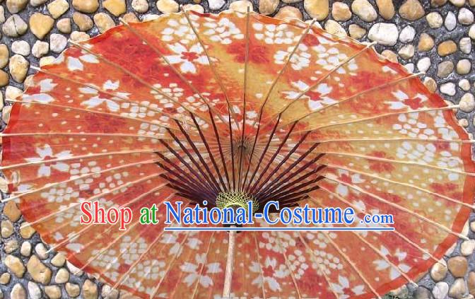 Large Japanese Hand Made Flower Umbrellas