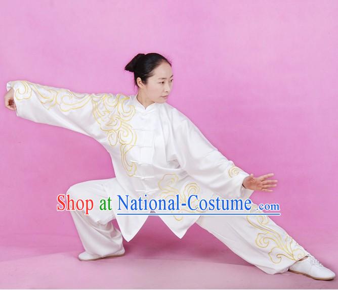 Chinese Silk Tai Ji Costumes Complete Set