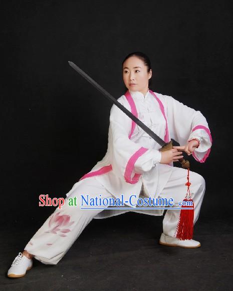 Chinese Silk Tai Chi Sword Suit and Cape Set