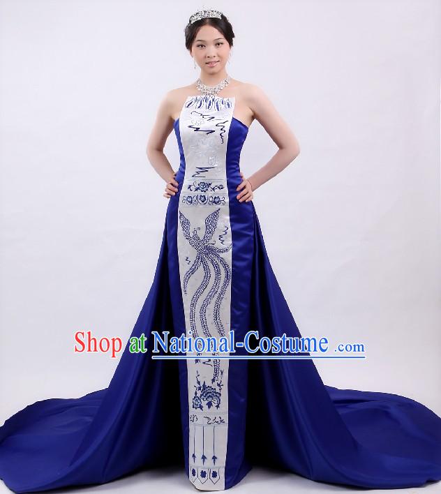 Chinese Folk Singer Costume Complete Set