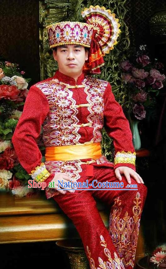 Traditional Thailand Dress Set for Men