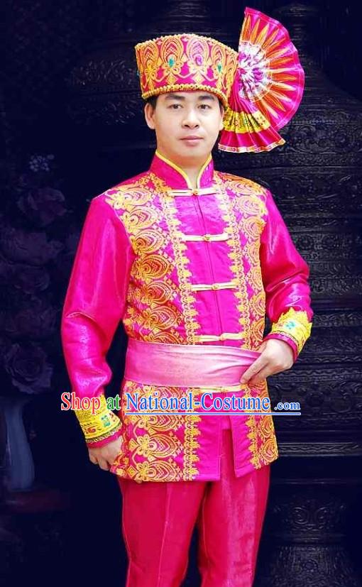 Traditional Thailand Clothing Set for Men