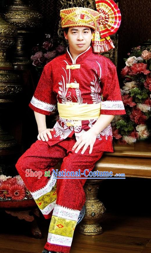 Thailand Water-Sprinkling Festival Costumes for Men