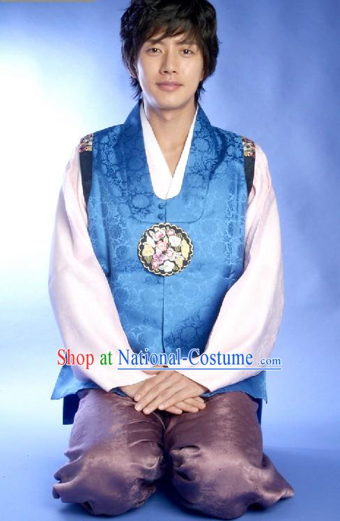 Ancient Korean Hanbok Dress Set for Men