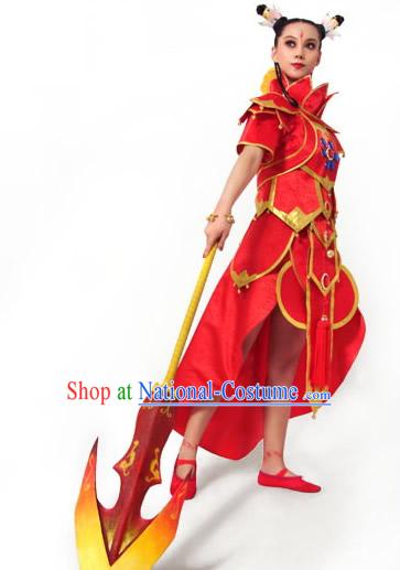 Nezha Deity Character Costumes Complete Set