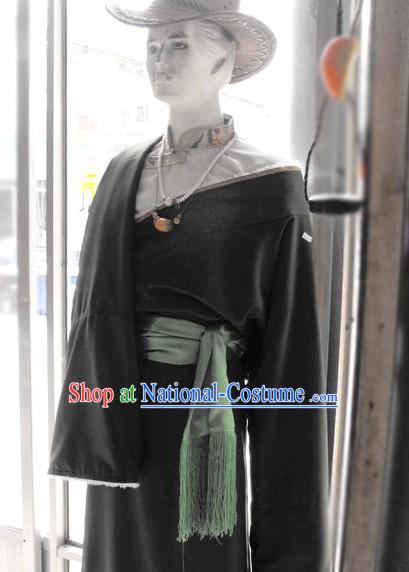 Traditional Tibetan Male Dress Complete Set