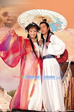 Ancient Chinese Fairy Costumes Complete Set