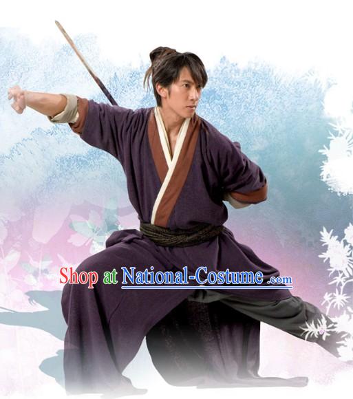 China Wuxia Martial Arts Chivalry Costumes for Men