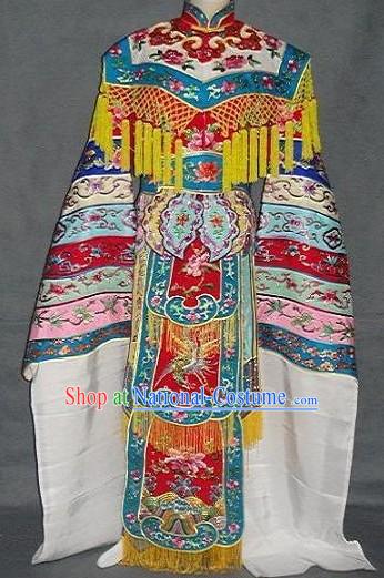 Peking Opera Embroidered Phoenix Costumes Complete Set