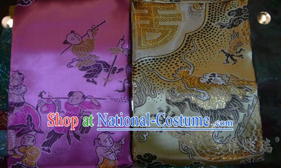 Rui Fu Xiang Traditional Chinese Wedding Brocade Bedcover