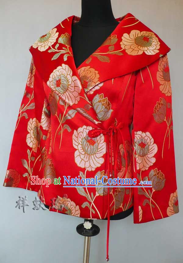 Traditional Chinese Rui Fu Xiang Wedding Mandarin Dress for Women